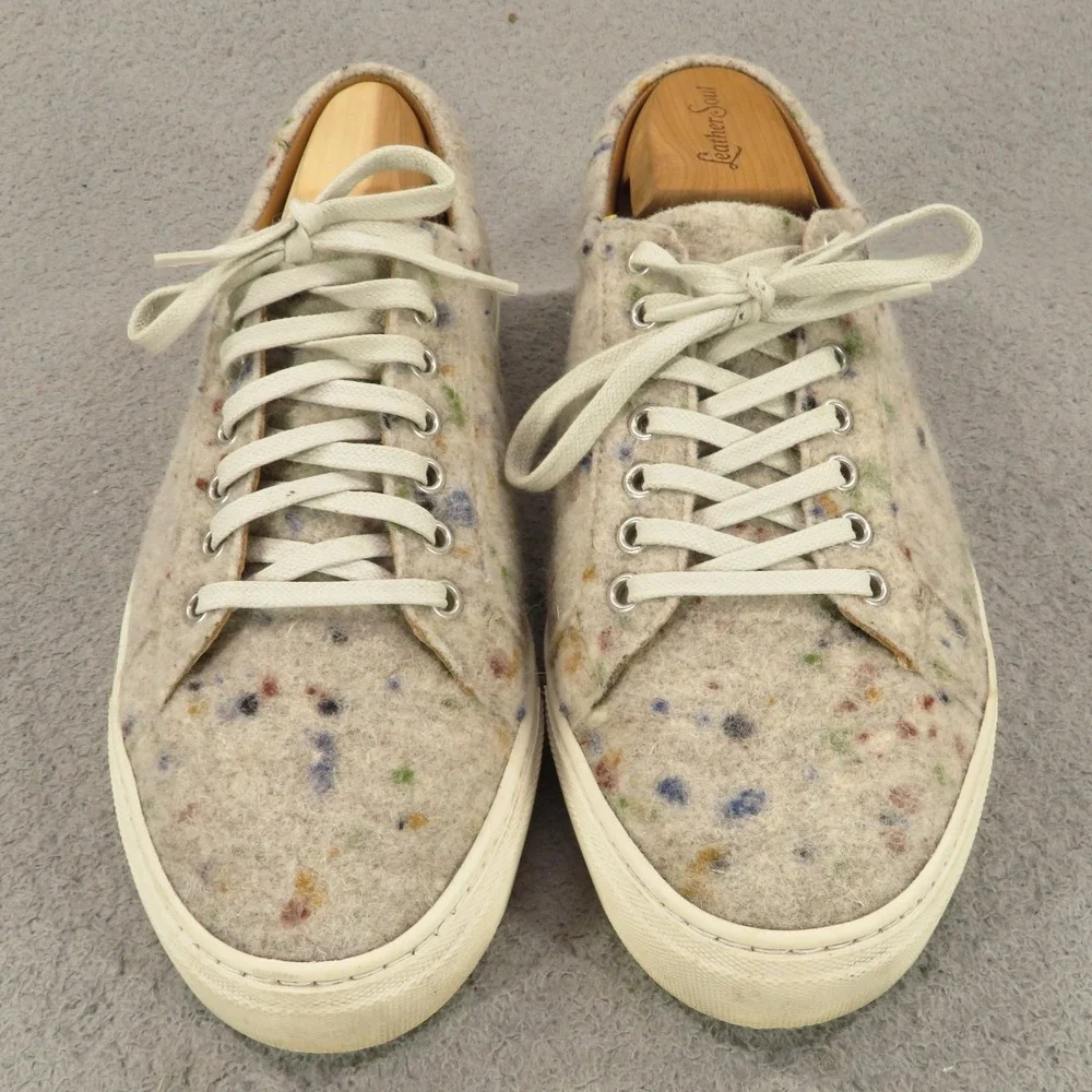Taft Shoes Mens Size 9 (42 EU) Wool Casual Dress Sneaker Jawbreaker Fleck Tweed